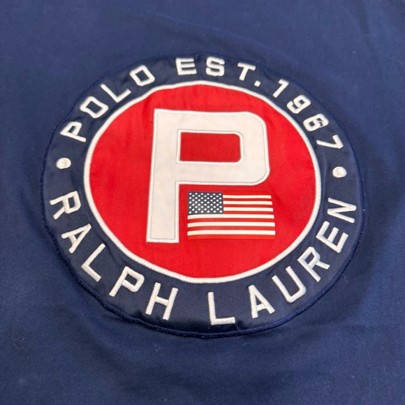 Polo Ralph Lauren Men’s Yacht Club Classic Fit Navy Crew Neck T-Shirt NWOT Sz XL - Picture 7 of 8